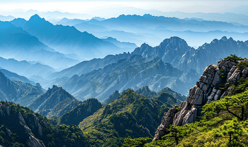 日照贡嘎群山