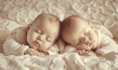 婴儿睡觉图片摄影照片_外国婴儿睡觉