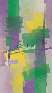 拼色抽象背景图片_春天绿紫色拼色肌理磨砂抽象笔触纹理背景