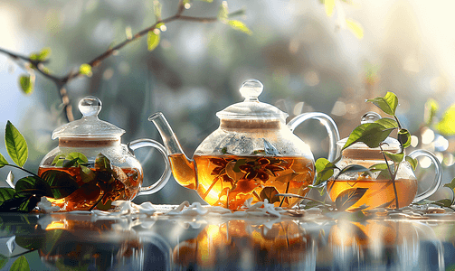 茶叶与茶具玻璃茶壶