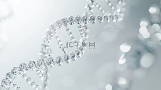 白色基因科技背景图片_白色简约生物科技基因网状的背景5