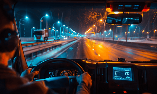 专车司机夜间驾驶