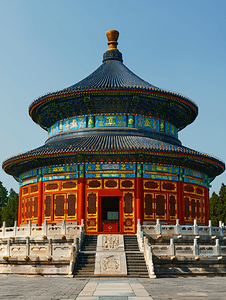 73国庆节摄影照片_北京地标建筑天坛