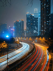 上海大楼摄影照片_上海夜景上海旅游