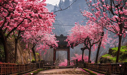 贵州平坝万亩樱花园