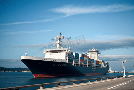 港口货物运输摄影图8
