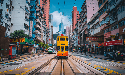 香港街景市中心