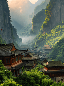 风景摄影照片_重庆武隆风景