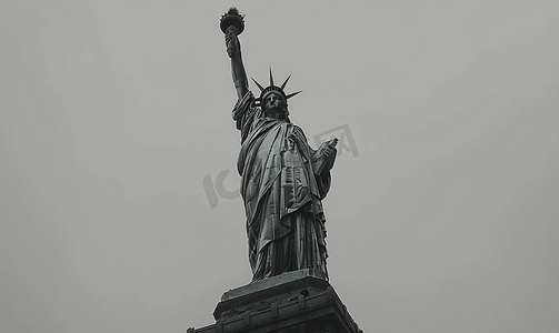 美国图片摄影照片_美国自由女神像