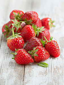 新鲜的草莓健康