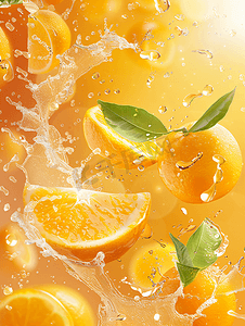 橙子图片摄影照片_橙汁橘子