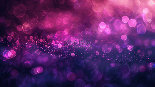 深紫色星光闪耀纹理流线质感的背景