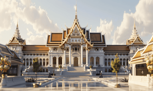 曼谷摄影照片_泰国曼谷大皇宫