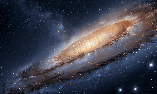 夜空素材摄影照片_星空银河背景素材