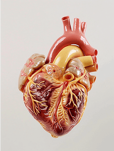 人体器官心脏摄影照片_心脏内部结构左心房医疗照片