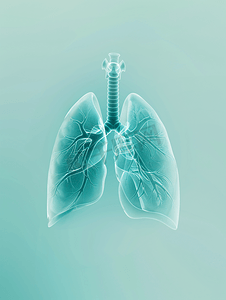 点线面创意图案摄影照片_肺部治疗呼吸内科