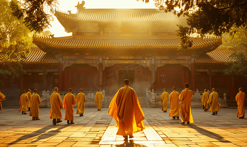 中式萬字边框摄影照片_河南郑州登封嵩山少林寺