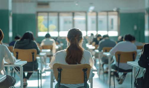 加由女学生摄影照片_青年大学生考试考研