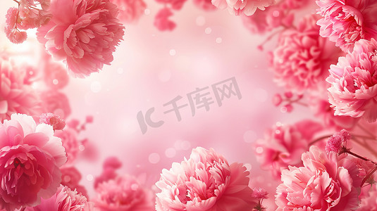 粉色平铺花朵花瓣的摄影13摄影图