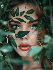 森林里的美女