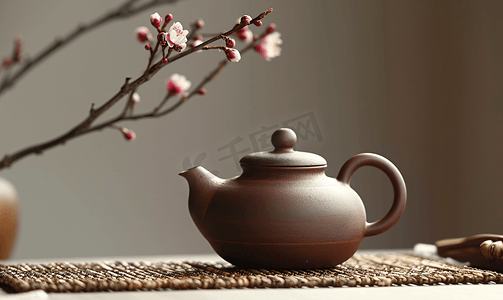 中国风茶壶摄影照片_中式茶壶茶道
