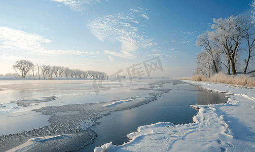 冬天的冰雪风景