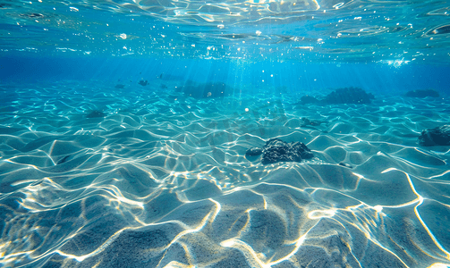 海面天空摄影照片_海上风光海面