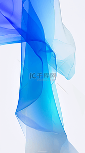 透明质感蓝色系流动变幻的玻璃色彩18图片