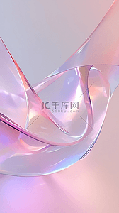 粉彩透明质感流动变幻的玻璃色彩图片