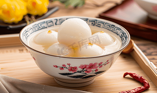 中式传统美食汤圆2