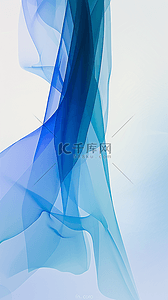 蓝色质感玻璃背景图片_透明质感蓝色系流动变幻的玻璃色彩17设计