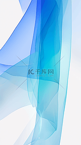 透明质感蓝色系流动变幻的玻璃色彩20图片