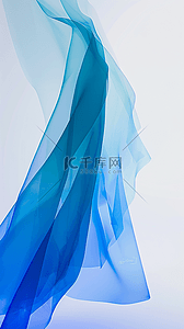 蓝色质感玻璃背景图片_透明质感蓝色系流动变幻的玻璃色彩16背景