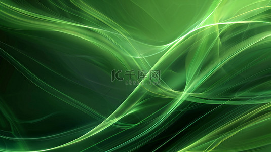 绿色背景简洁背景图片_线条绿色简洁合成创意素材背景