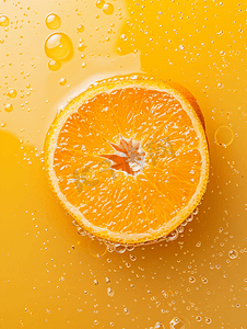 banner图电商摄影照片_新鲜脐橙橙子橙汁维生素C