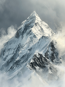 世界第一图片摄影照片_珠穆朗玛峰壮观