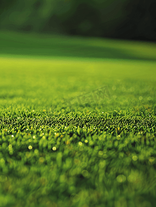 高尔夫草坪绿色