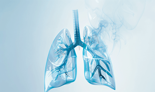 大气污染摄影照片_肺部健康呼吸内科