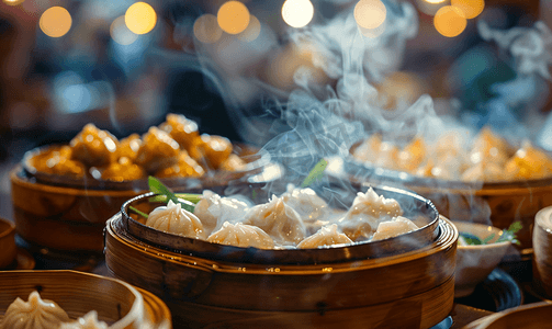 庚子摄影照片_年夜饭团圆饭吃饺子特写