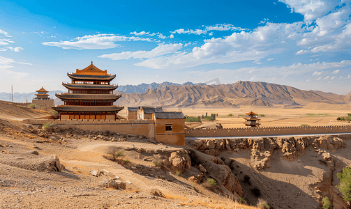 嘉峪关地貌户外