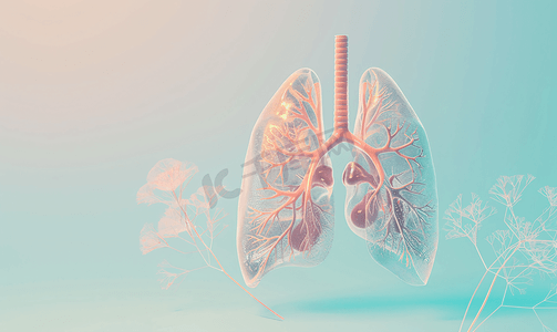 标题框矢量摄影照片_肺部健康呼吸内科