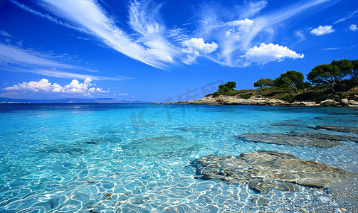 旅游风景海边摄影照片_海边风光壁纸