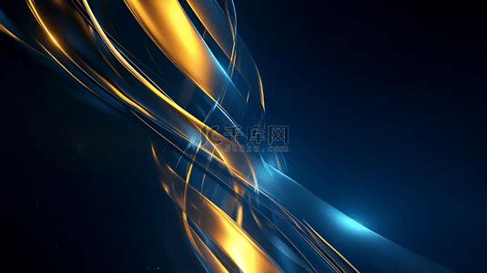蓝金科技玻璃质感流动光纤粒子光效6图片