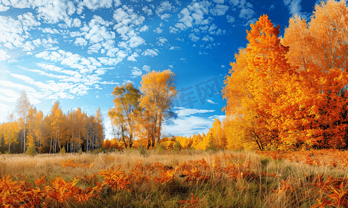 俄罗斯最美的园林秋色