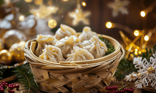 传统立冬饺子摄影照片_饺子水饺冬至