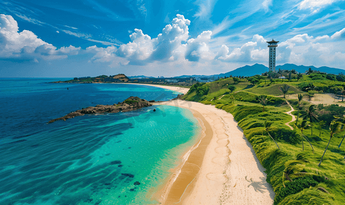 海南夏天摄影照片_海南分界洲岛的夏天