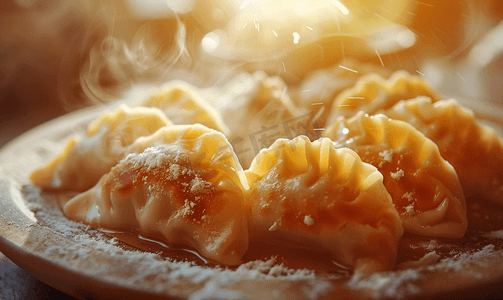 立冬饺子图片摄影照片_饺子水饺冬至