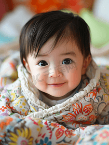 健康生活月摄影照片_亚洲人可爱宝宝