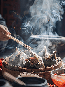 荆楚平安摄影照片_端午节肉粽吃粽子