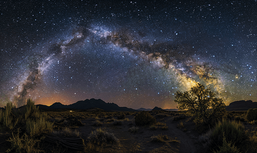 清新纹理底纹摄影照片_繁星 银河 夜空